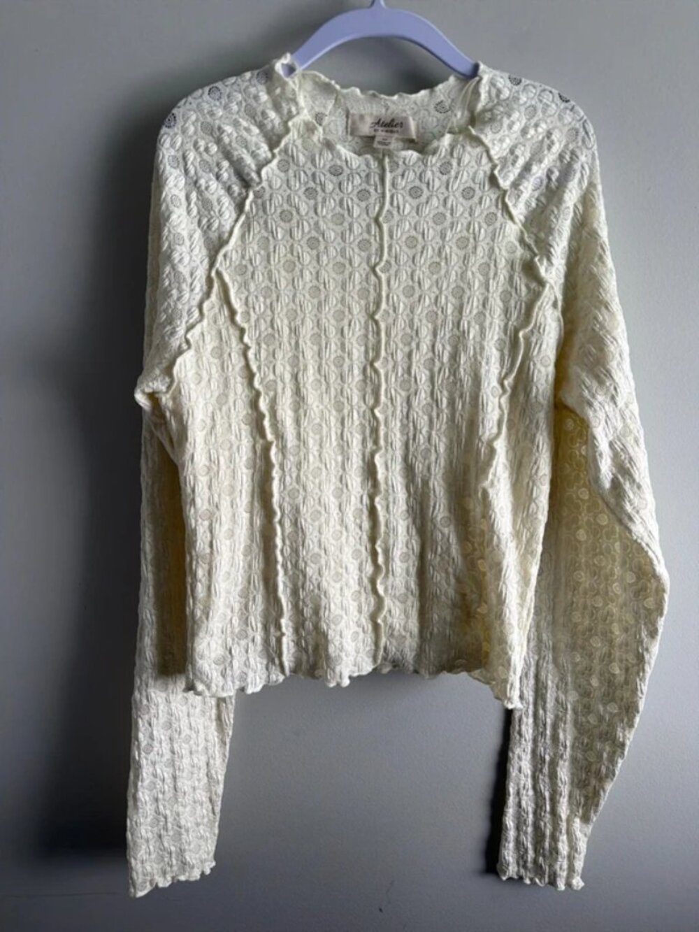 Lace long sleeve